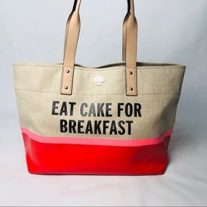 ❌SOLD❌ Kate Spade 'Eat Cake for Breakfast' Canvas